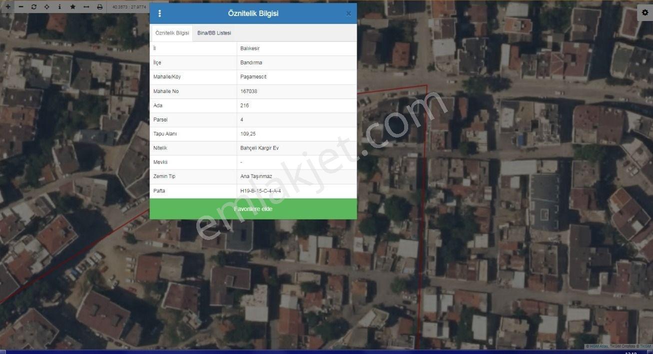 Paşamescit Mahallesinde 110m2 Konut İmarlı Satılık Arsa - Görsel 2