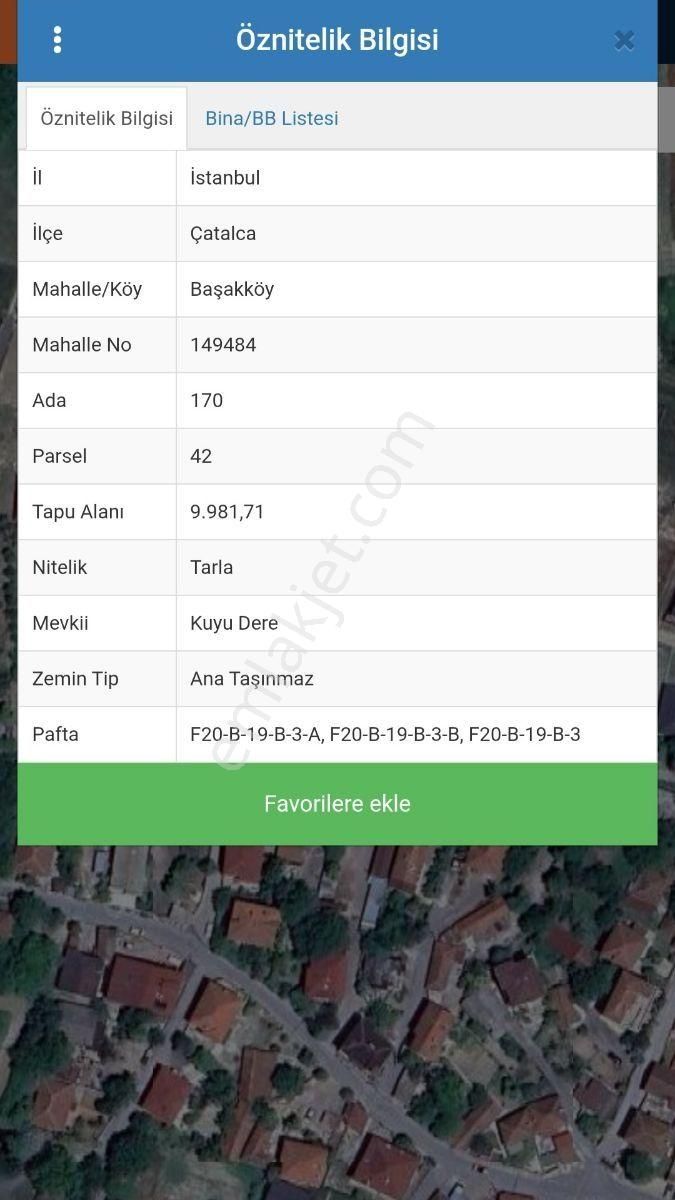 Acil Sahibinden Çatalca Başakköyde Köy İçi Arsa Parasına 1+0 Ev - Görsel 19