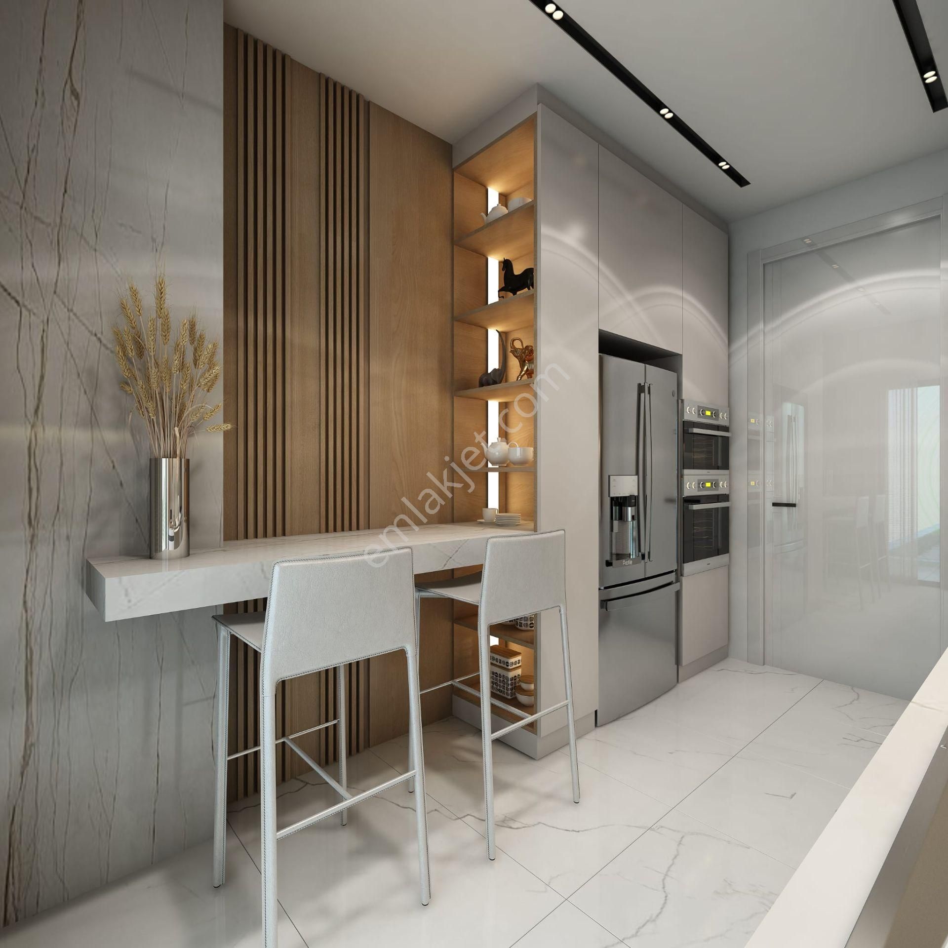 Akıllı Ev Sistemi - Yerden Isıtma - Ara Kat - 2+1 Daire - Görsel 19