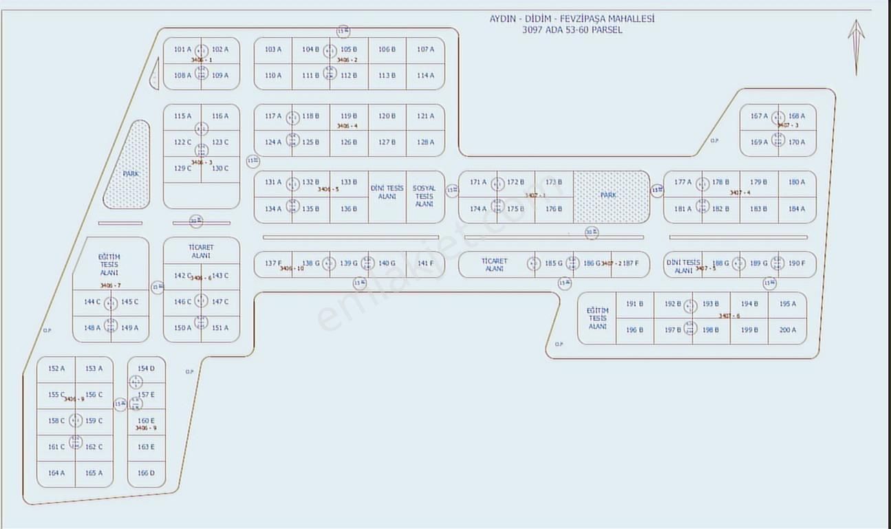 Kılıçsoy'dan Didim Akbük Deniz Manzaralı Yatırımlık Arsalar - Görsel 6