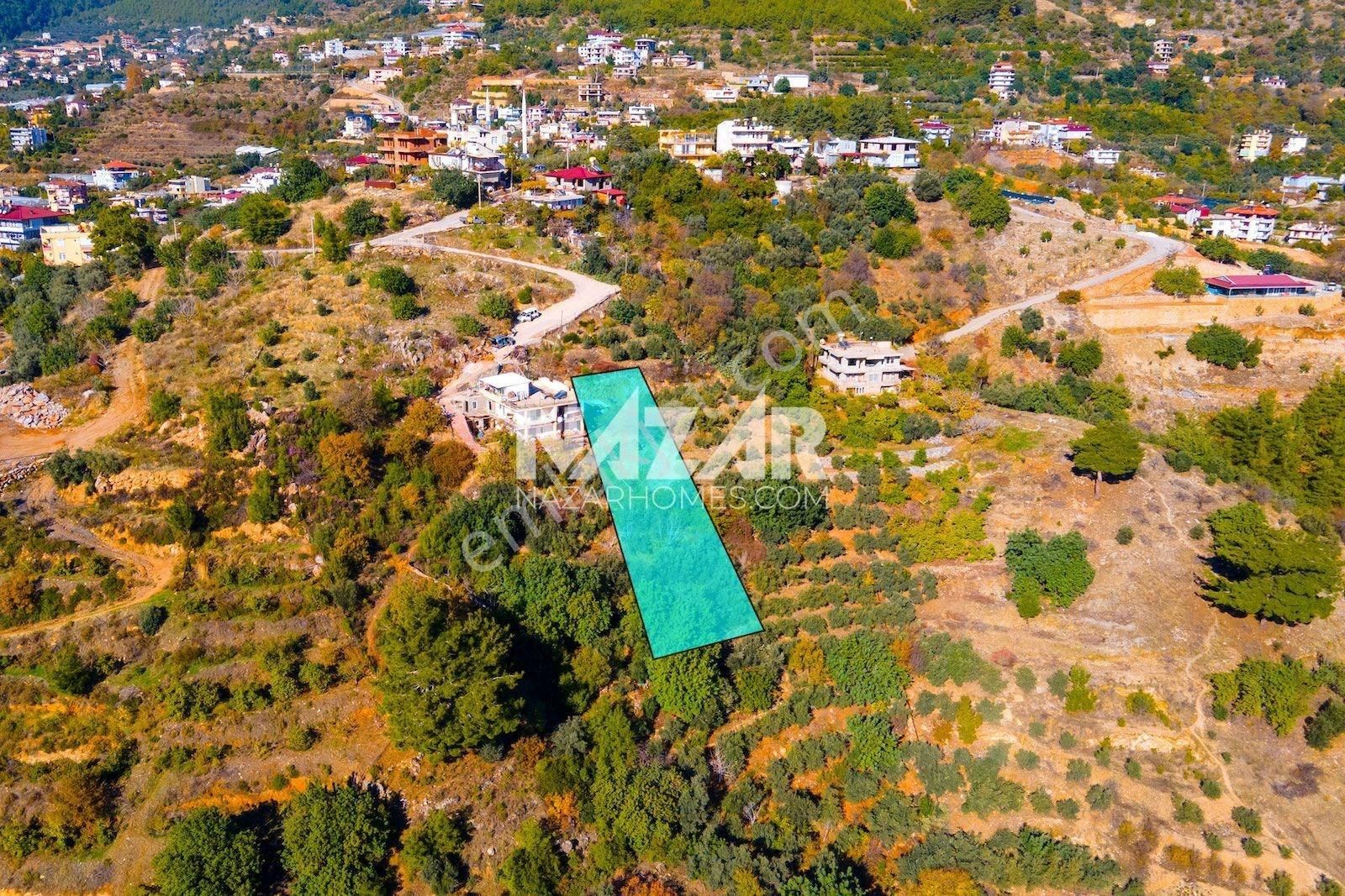 Alanya Değirmendere’de Satılık 824 M² Fırsat Manzaralı Tarla - Görsel 5