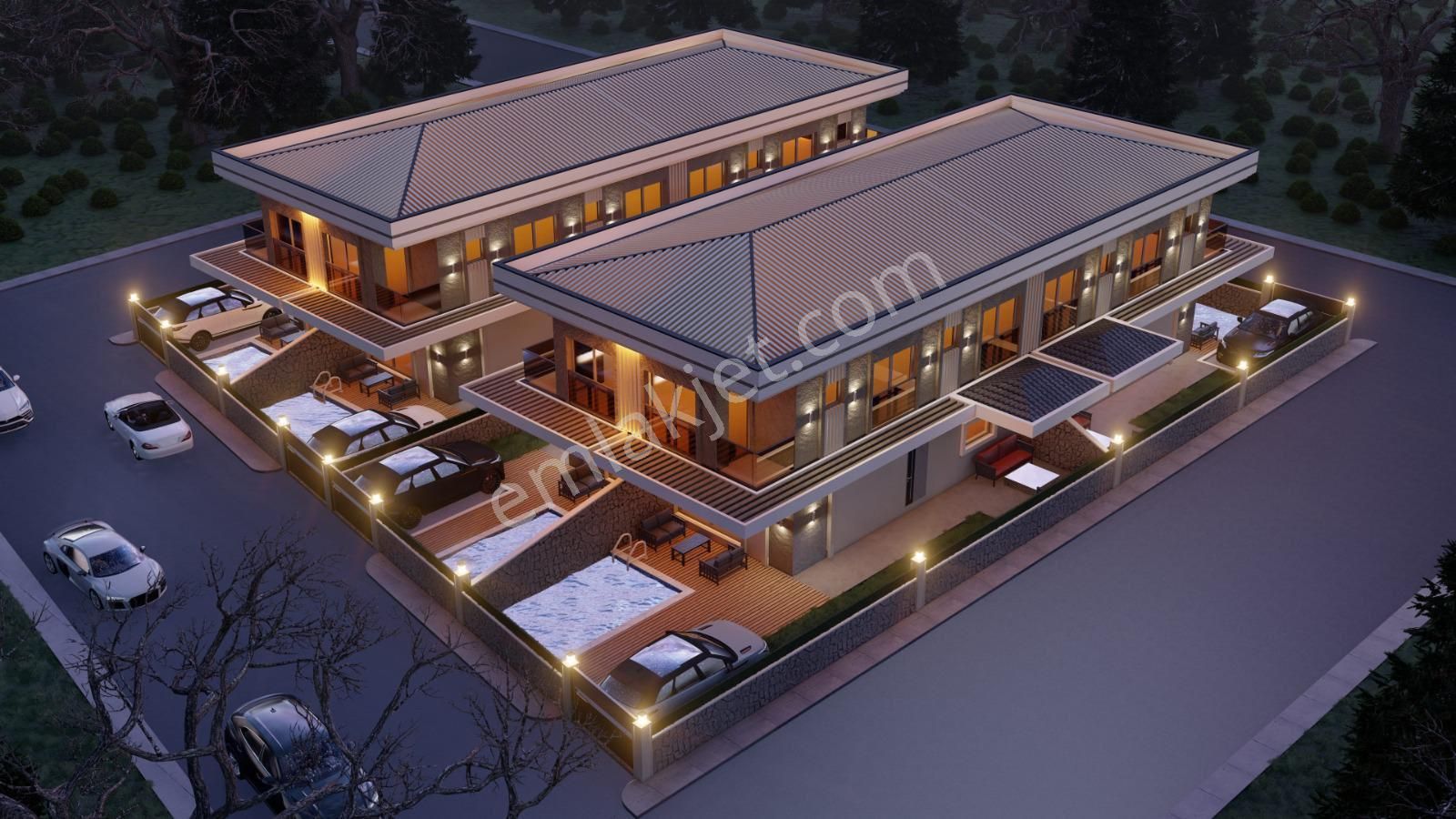 Hisar’da 3+1,projeden Satışta Olan Modern, Lüks Ve Konforlu Villalar