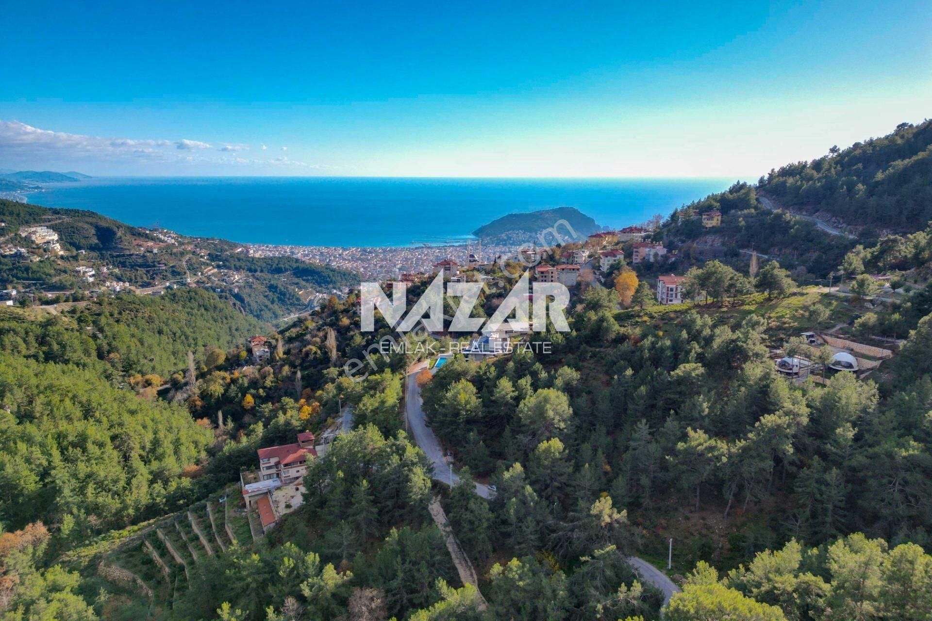 Alanya Tepe Mahallesi’nde 1.028 M² Satılık İmarlı Arsa