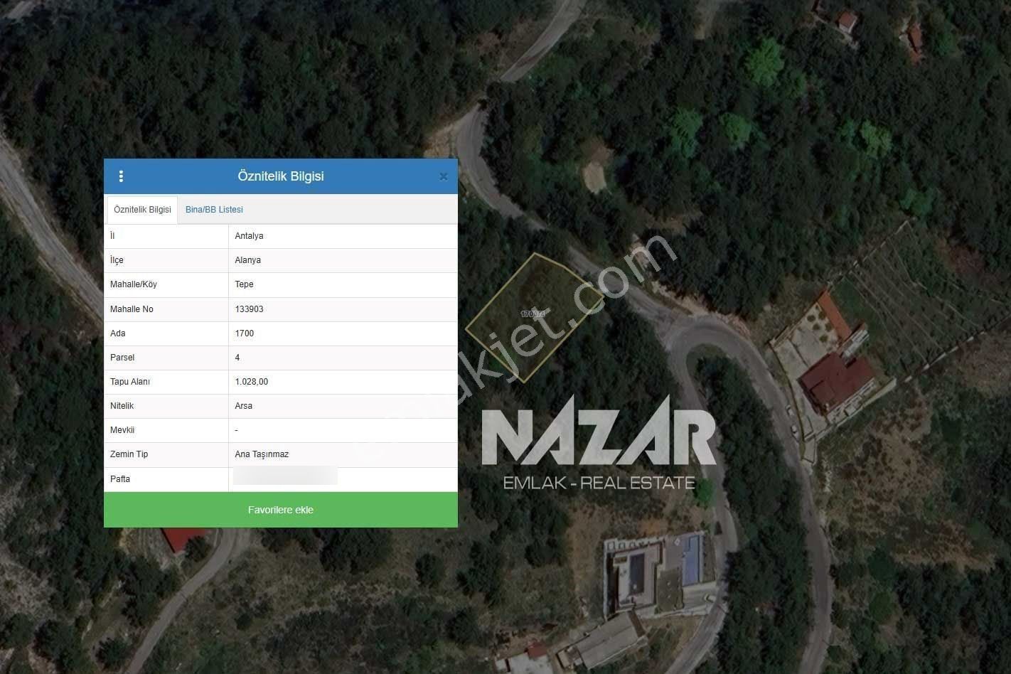 Alanya Tepe Mahallesi’nde 1.028 M² Satılık İmarlı Arsa - Görsel 17