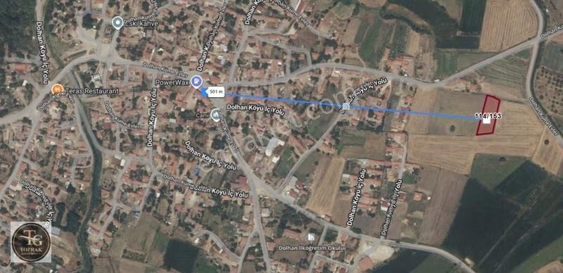 Dolhan Köyünde 1.650 M2 Villa İmarlı Köy Cepheli Arazi - Görsel 5