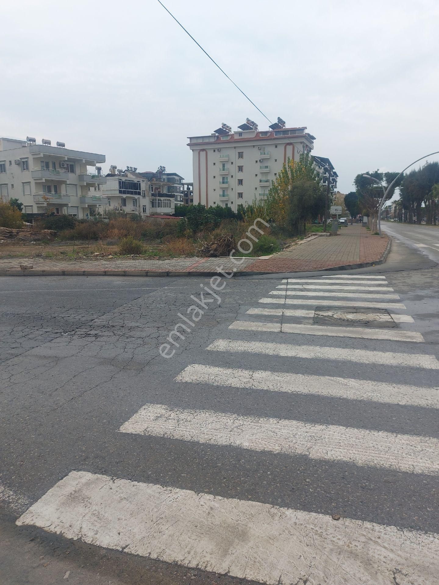 Gazipaşa Pazarcı Mahallesinde. Yola Sıfır Satılık Ticari Konut Arsası