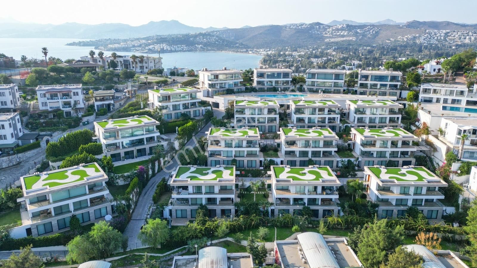 Bodrum Bitez Plajlı Sitede Kiralık Villa - Görsel 29