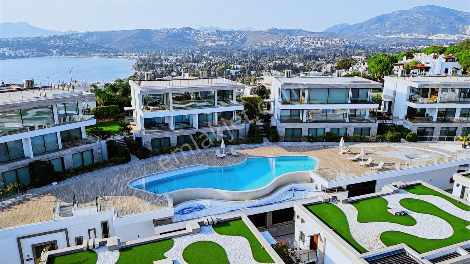Bodrum Bitez Plajlı Sitede Kiralık Villa - Görsel 5