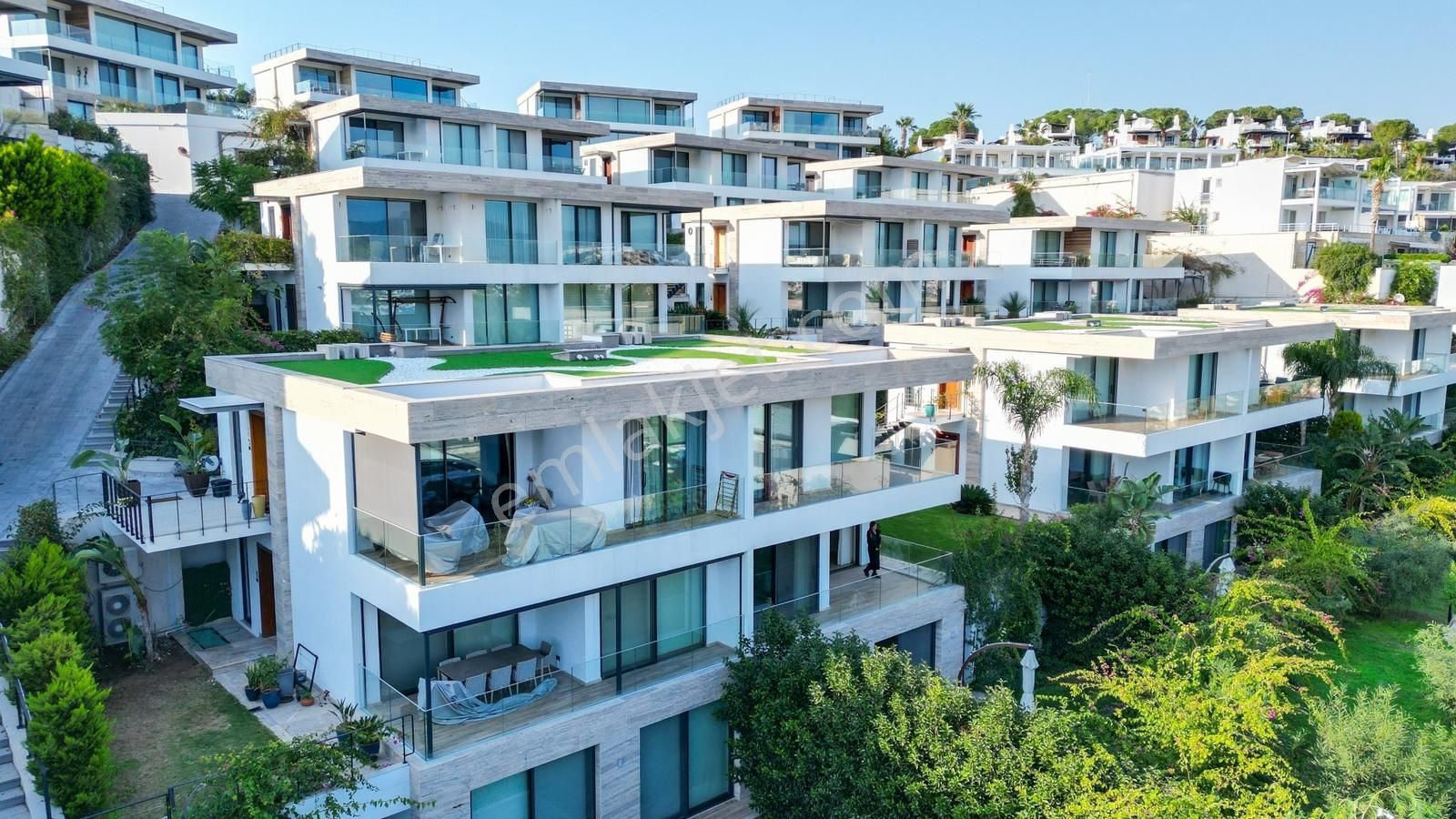 Bodrum Bitez Plajlı Sitede Kiralık Villa - Görsel 23