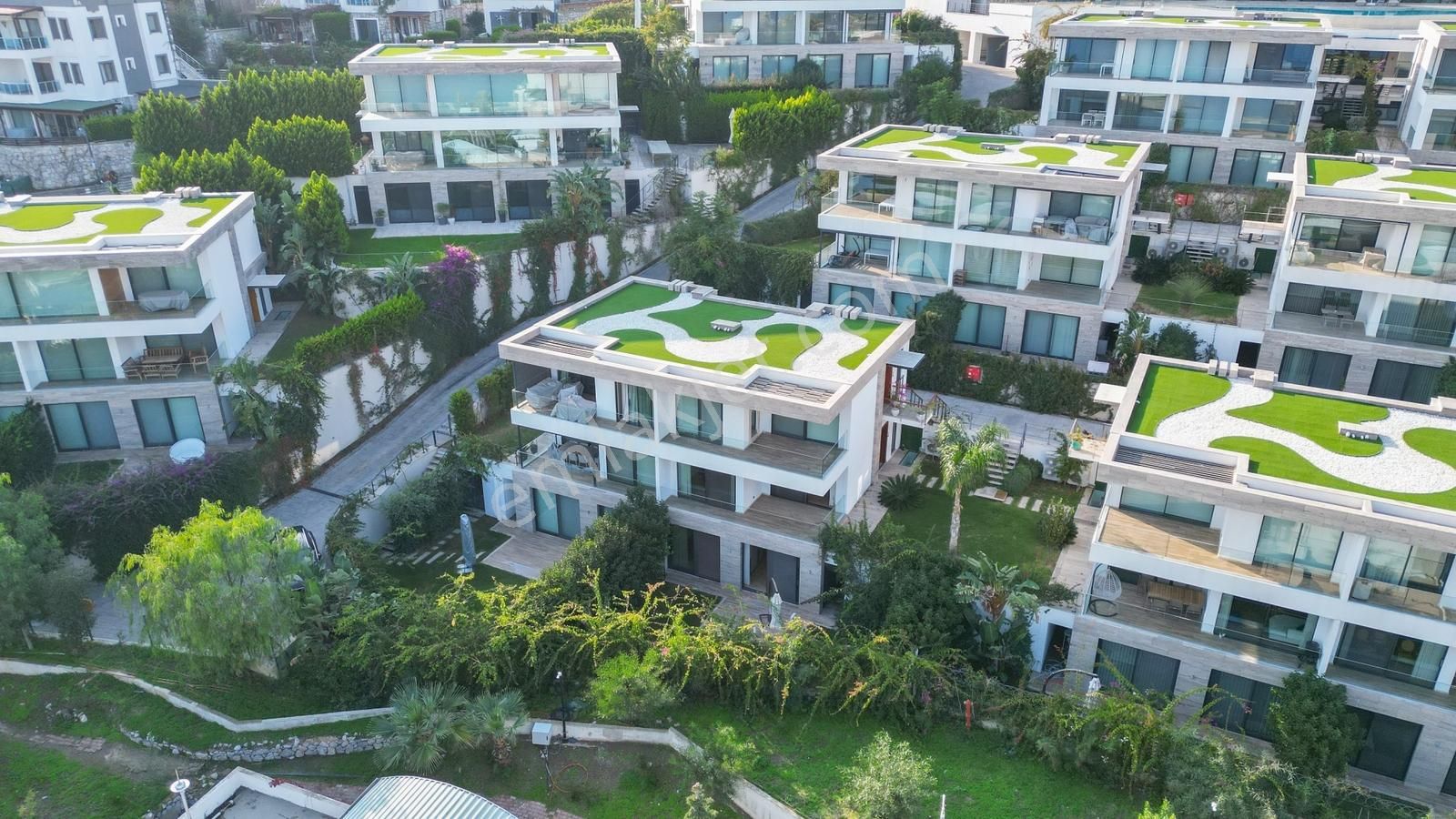 Bodrum Bitez Plajlı Sitede Kiralık Villa - Görsel 31