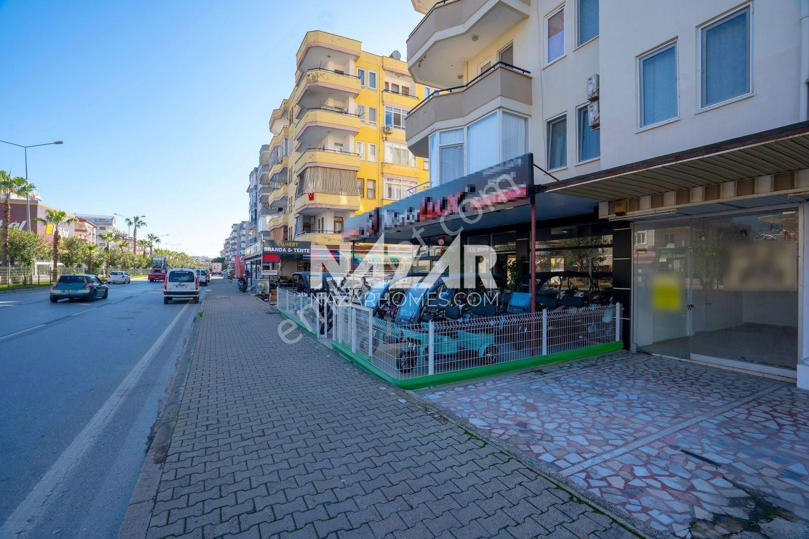 Alanya Oba'da Ana Cadde Üzerinde Yola Sıfır Yüksek Potansiyelli Satılık İş Yeri - Görsel 12