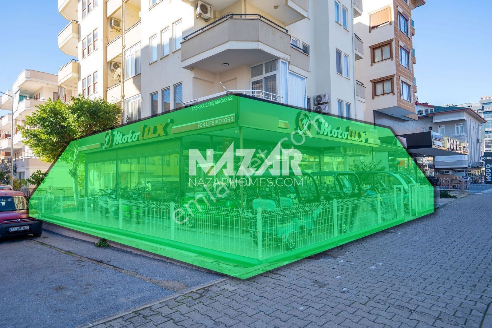 Alanya Oba'da Ana Cadde Üzerinde Yola Sıfır Yüksek Potansiyelli Satılık İş Yeri - Görsel 3