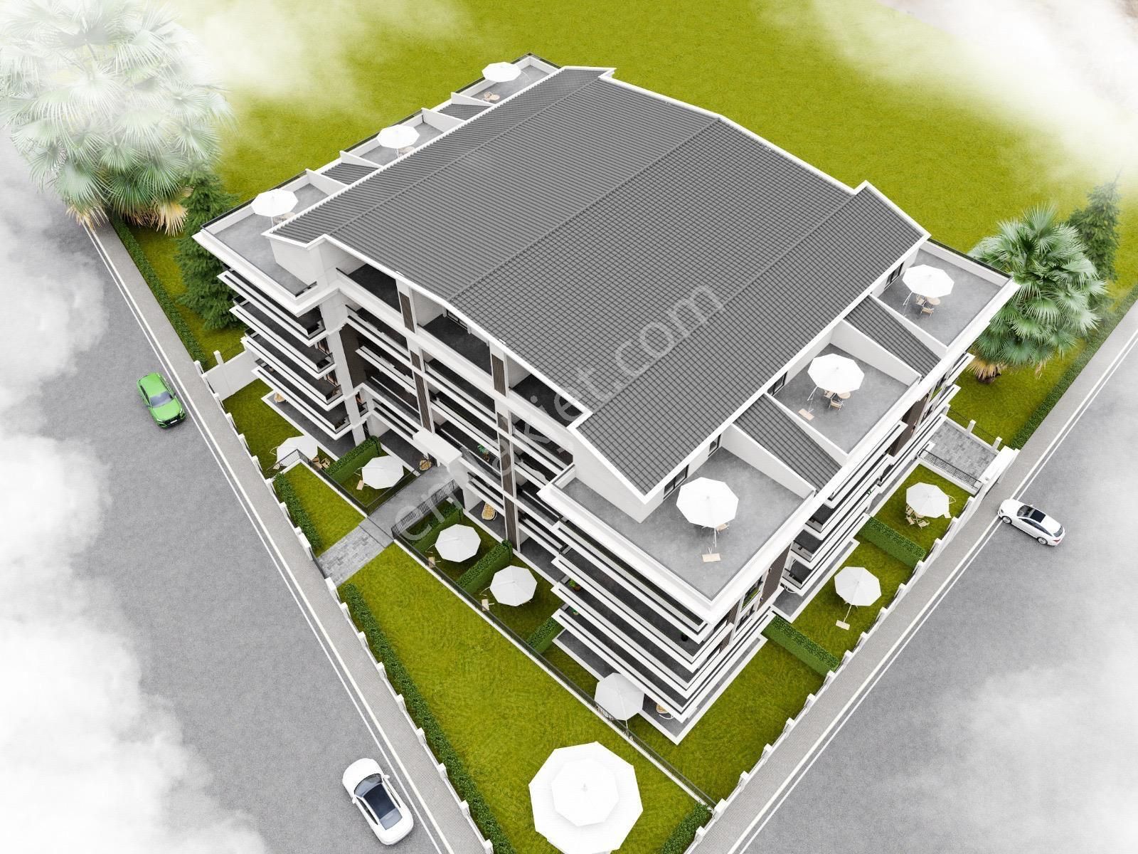 Edremitte Havuzlu Site İçinde 1+1 Satılık Daire - Görsel 2