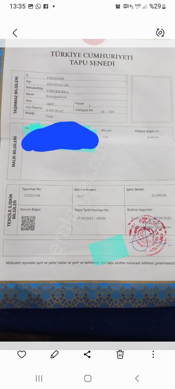 Anka Gayrimenkul'den Yörük Kırka'da Satılık 9 Dönüm Arazi - Görsel 14
