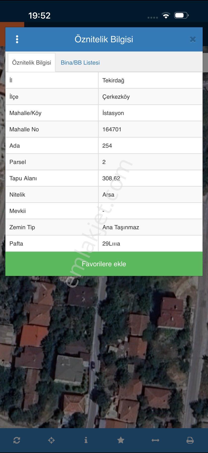 Çerkezköy İstasyon Mahallesinde Köşe Başı 308 Metre Arsadan 115 Metre Hissem Satılıktıır - Görsel 14