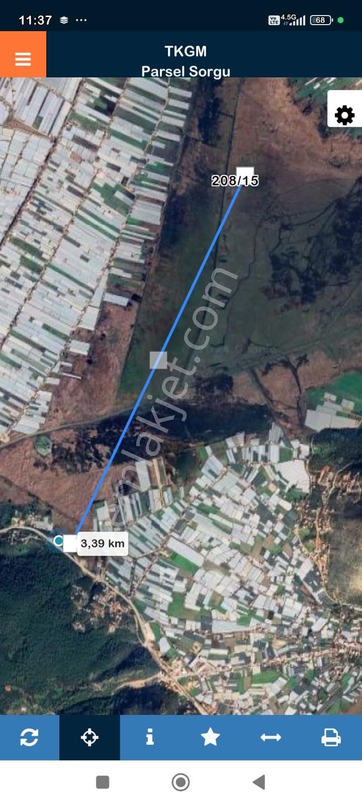 Acil İhtiyaçtan Kaş Üzümlüde 6.204 M2 Sera Arsası - Görsel 10