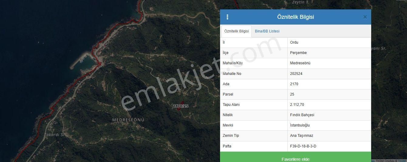 Century 21'den Perşembe Medreseönü'nde 2113 M2 Yatırımlık Bahçe - Görsel 12
