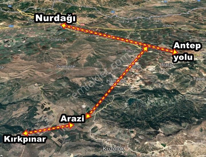 Nurdağı Kırkpınar Asfaltta,su Başında,çiftçiliğe , Takas Açık - Görsel 8