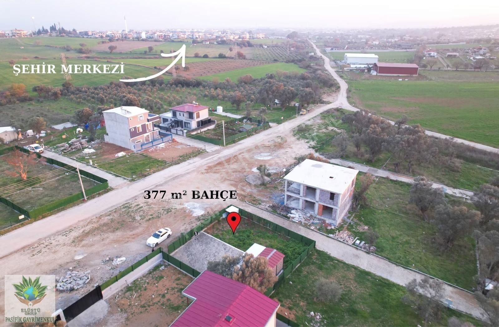 Pasifikten Menderes Çakallarda Köşe Parsel 377 M² Harika Bahçe - Görsel 17