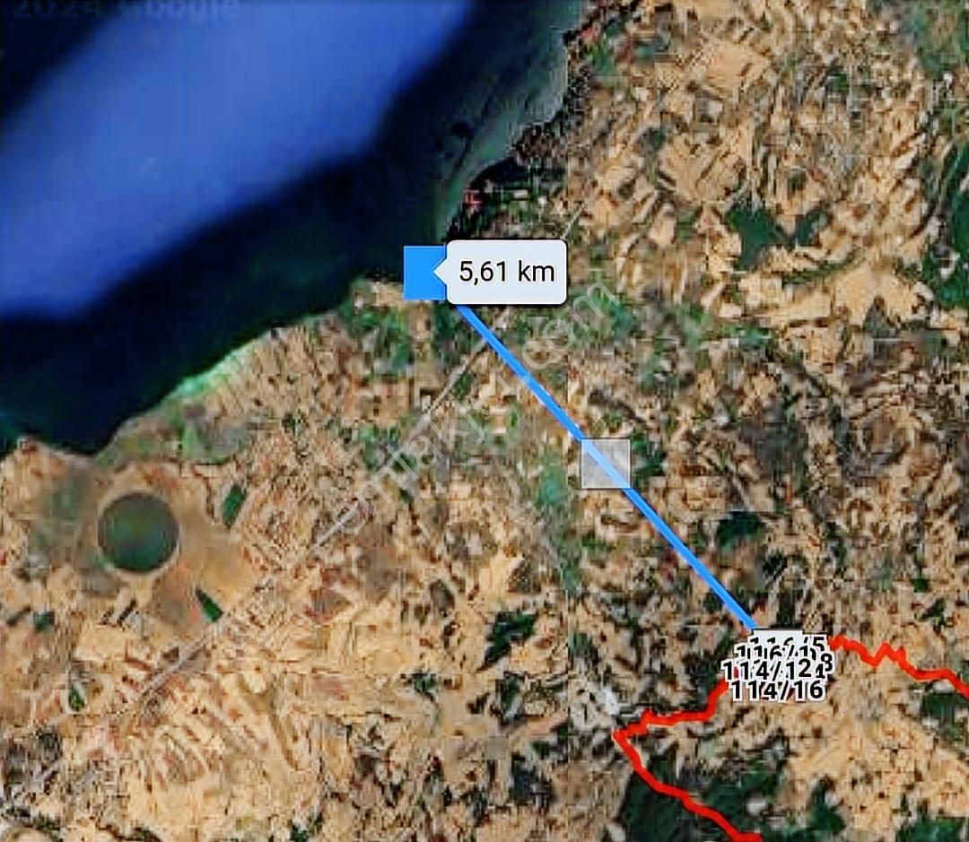 Çanakkale Merkez Yukarıokçular Boğaz Manzaralı 9 Dönüm Tarla. - Görsel 11