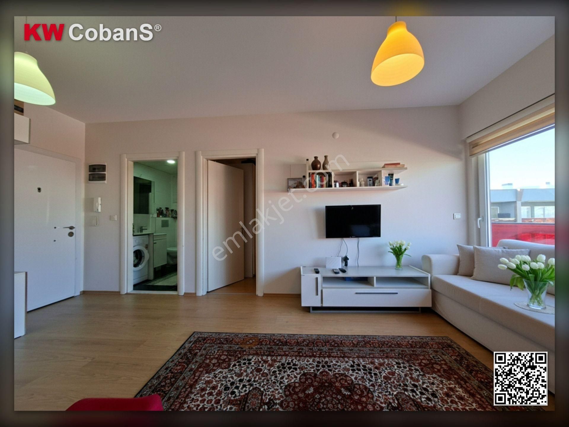 Kw Cobans'tan Eşyalı | Bornova Park Evleri Kiralık 1+1 (d179) - Görsel 12