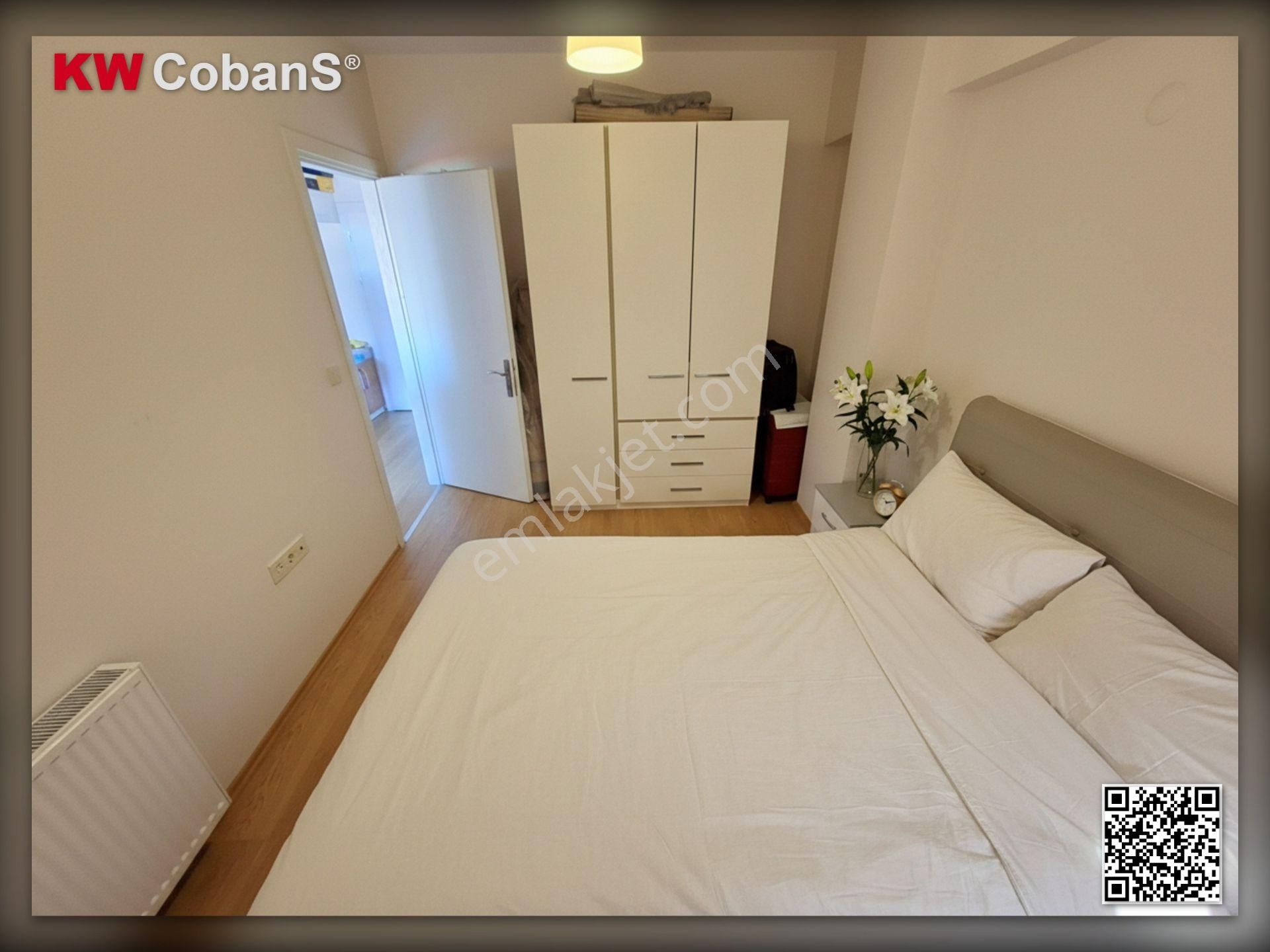 Kw Cobans'tan Eşyalı | Bornova Park Evleri Kiralık 1+1 (d179) - Görsel 14