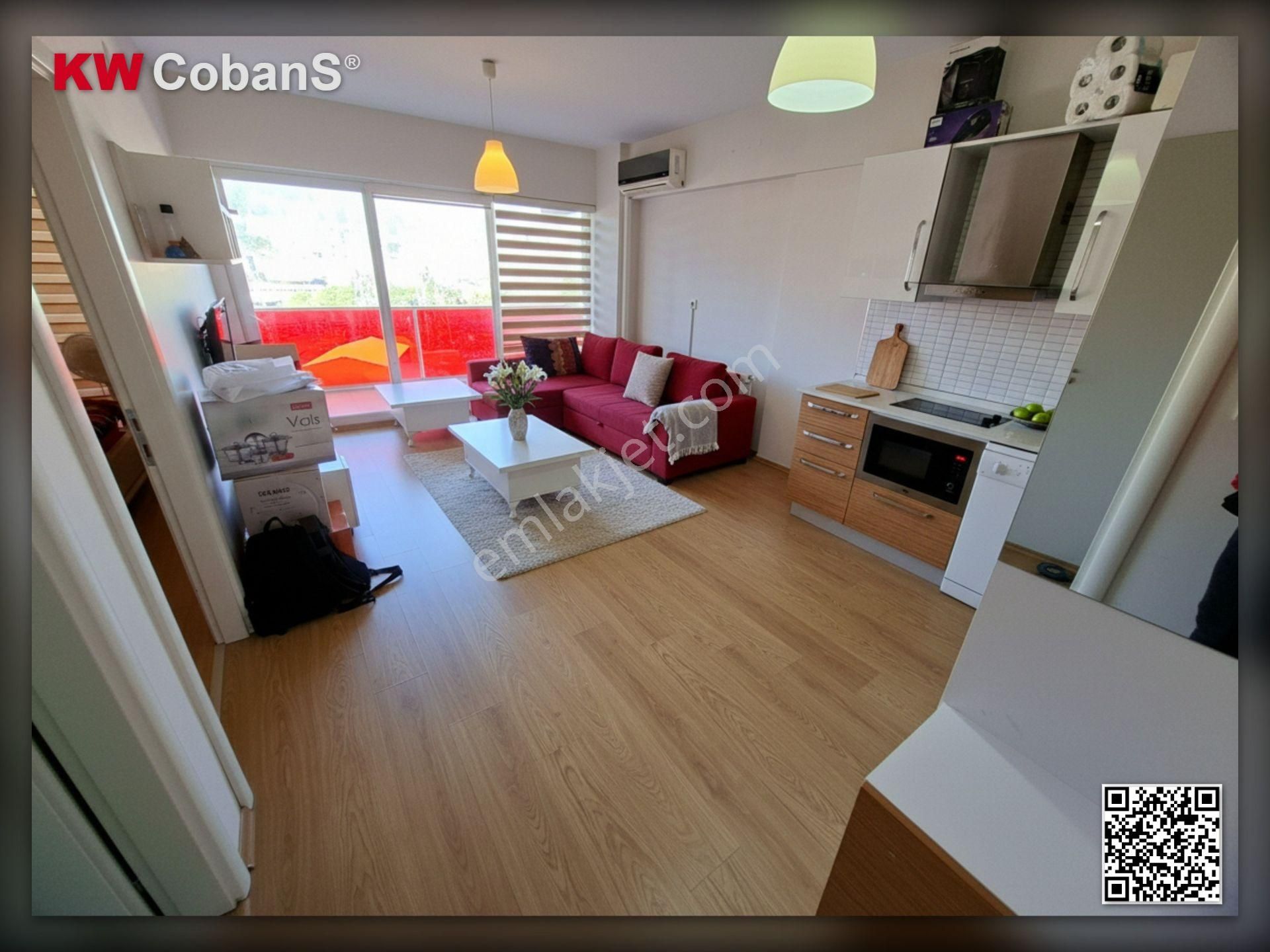 Kw Cobans'tan Eşyalı | Bornova Park Evleri Kiralık 1+1 (d179) - Görsel 9