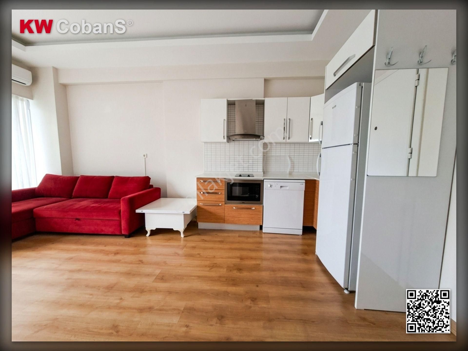 Kw Cobans'tan Eşyalı | Bornova Park Evleri Kiralık 1+1 (d189_12c) - Görsel 13
