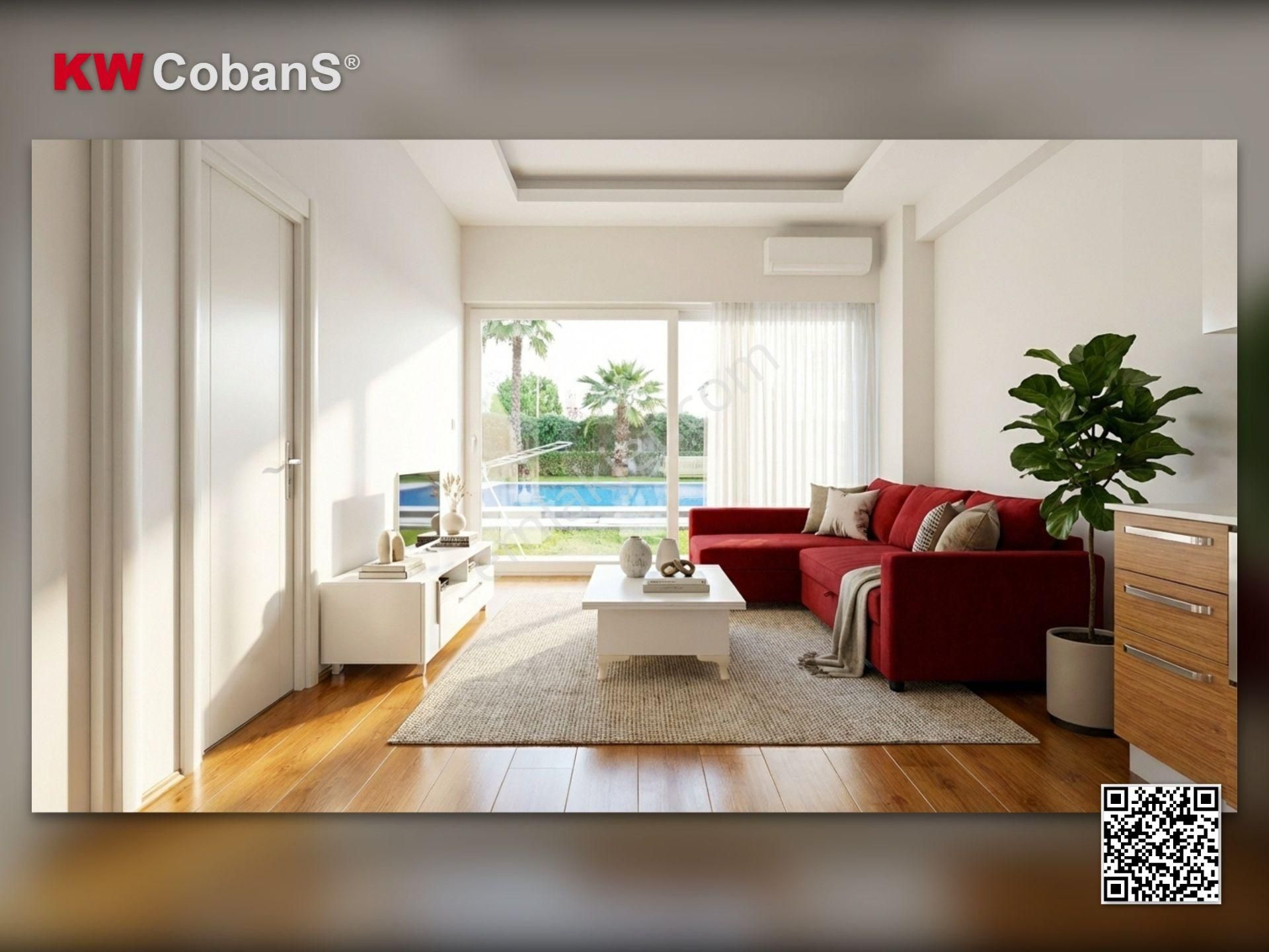 Kw Cobans'tan Eşyalı | Bornova Park Evleri Kiralık 1+1 (d189_12c) - Görsel 16