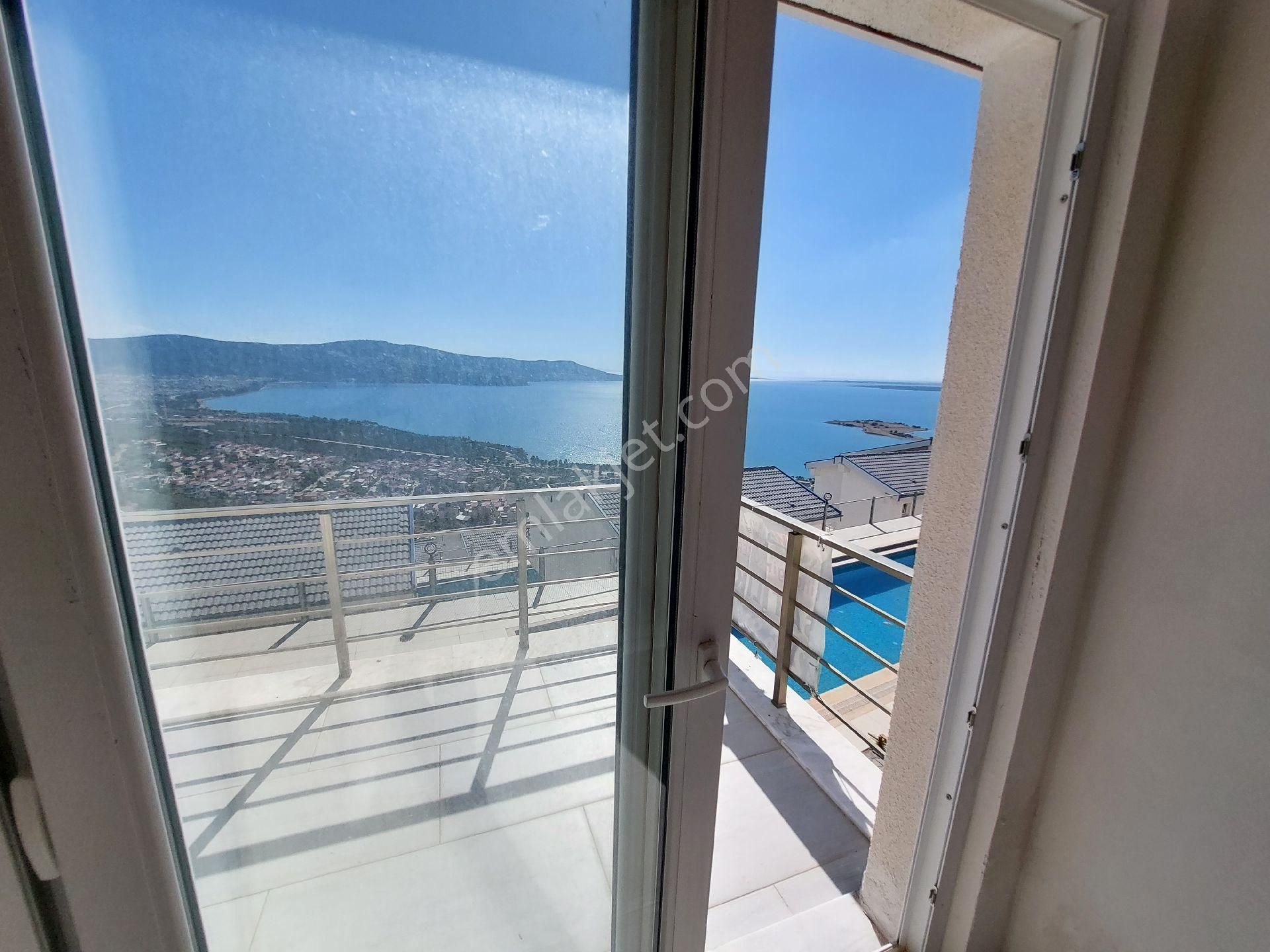 3+1 Villa Denize 600m Panoramik Deniz Doğa Manzaralı Otoparklı - Görsel 27