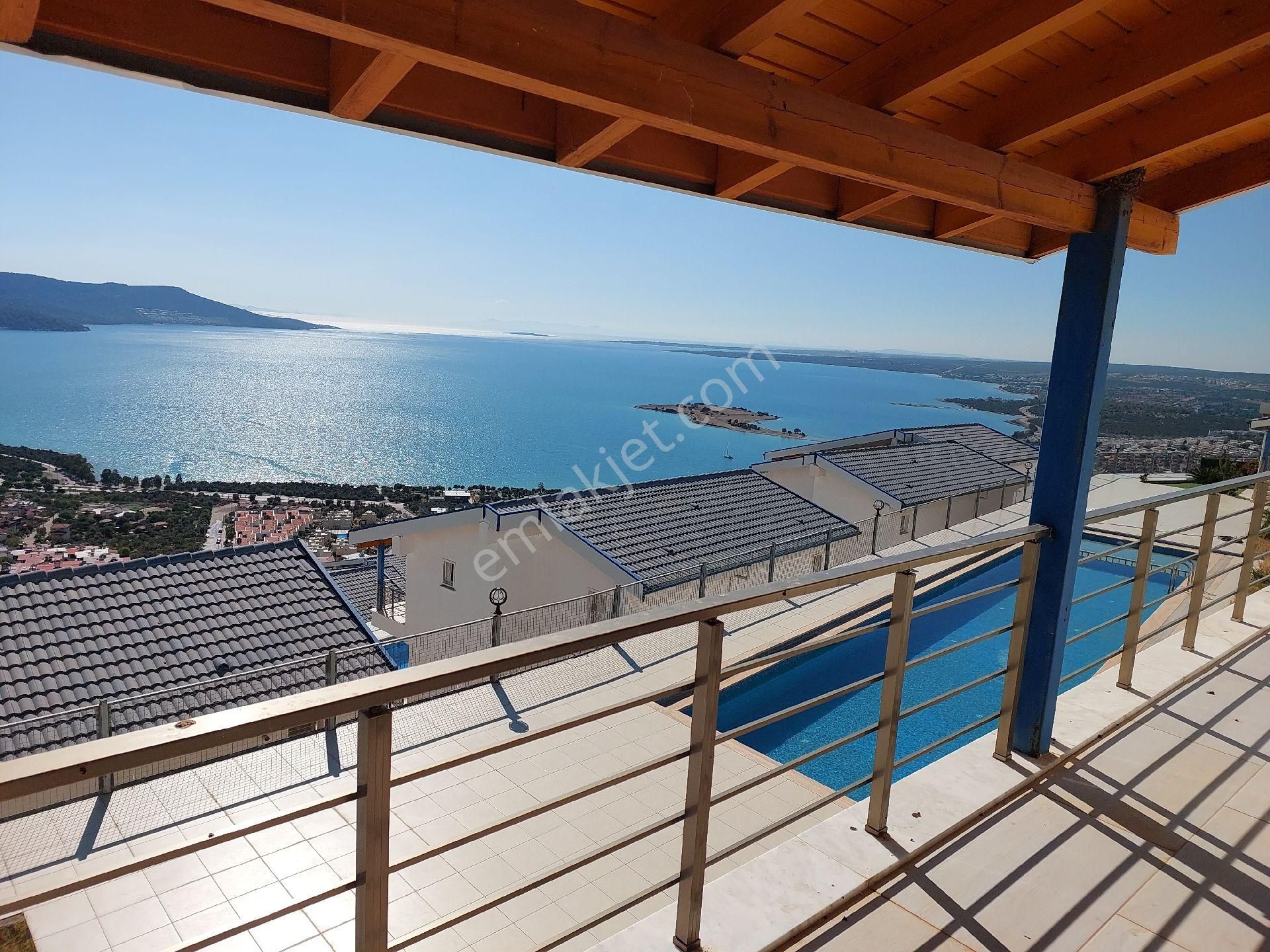 3+1 Villa Denize 600m Panoramik Deniz Doğa Manzaralı Otoparklı - Görsel 33