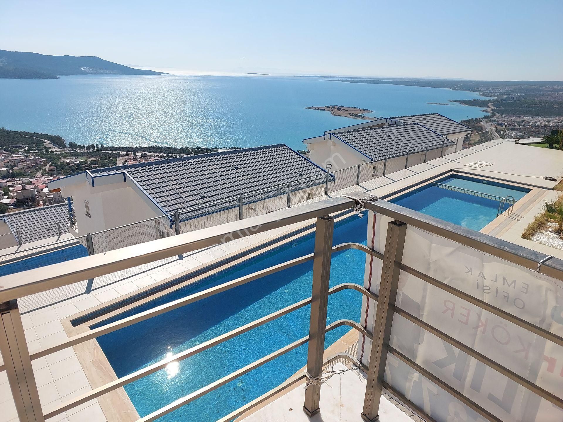 3+1 Villa Denize 600m Panoramik Deniz Doğa Manzaralı Otoparklı - Görsel 2
