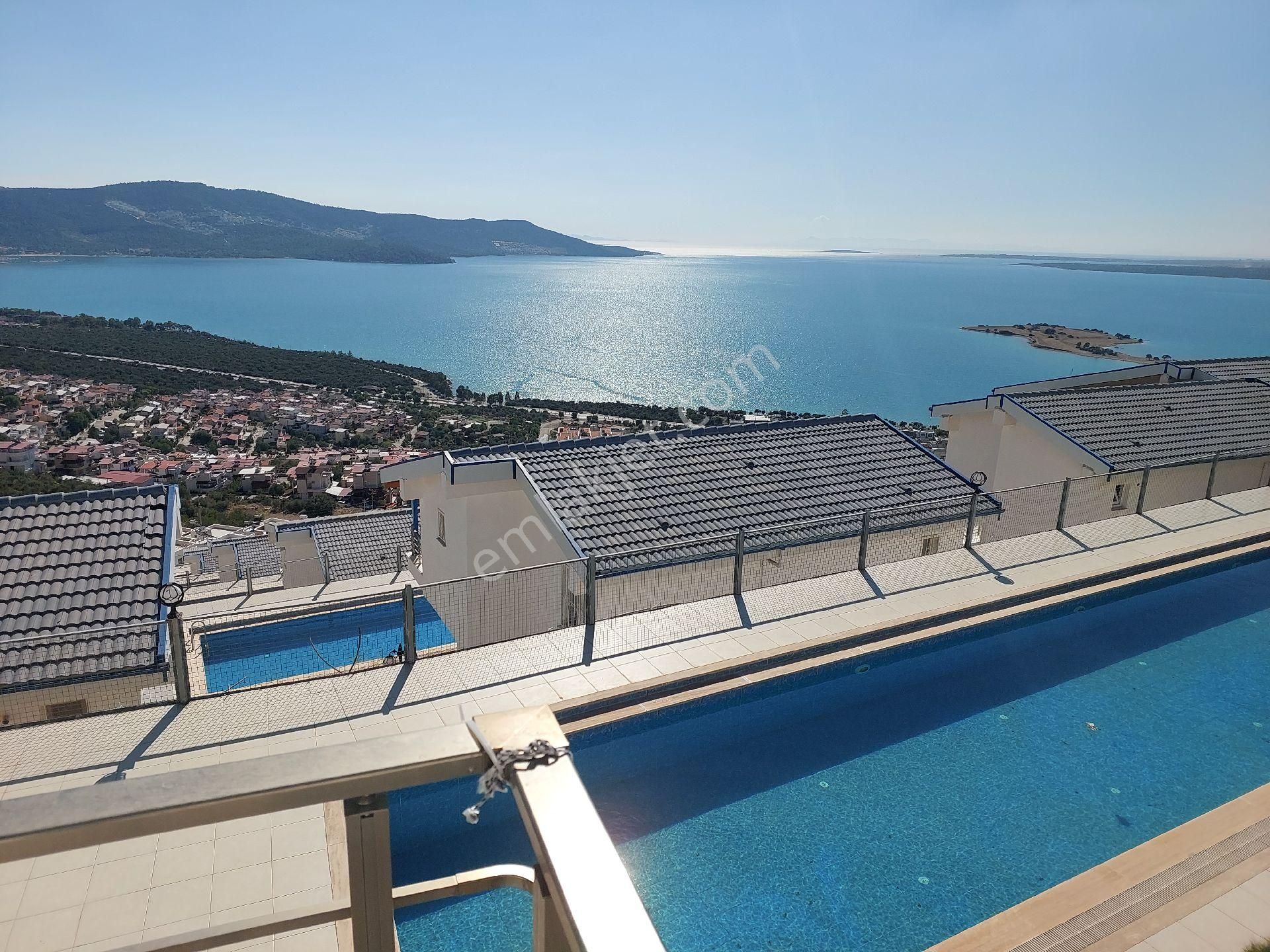 3+1 Villa Denize 600m Panoramik Deniz Doğa Manzaralı Otoparklı - Görsel 3