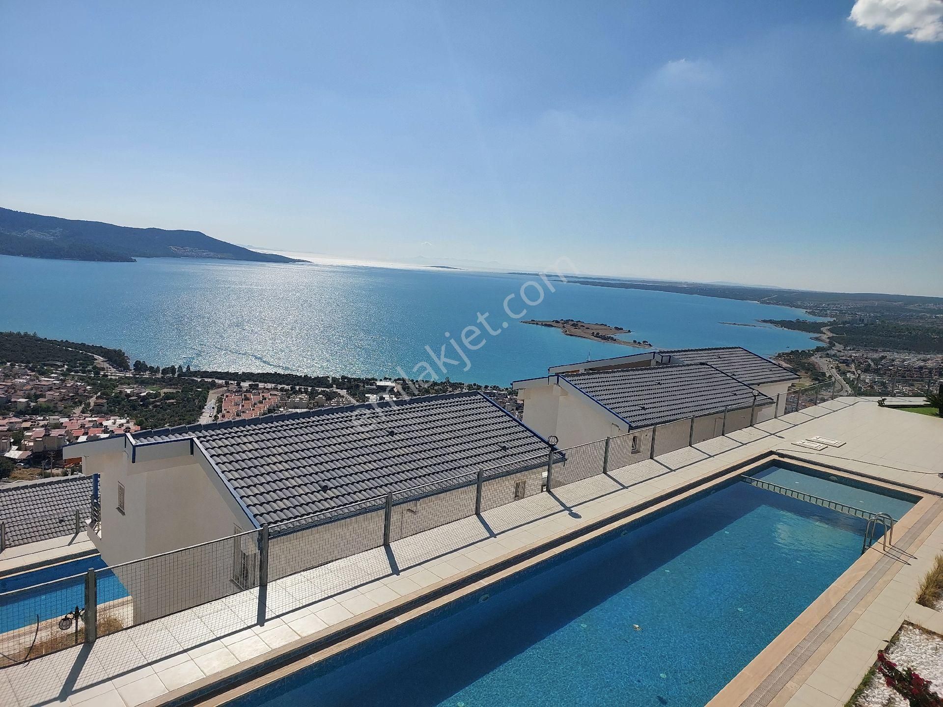 3+1 Villa Denize 600m Panoramik Deniz Doğa Manzaralı Otoparklı - Görsel 4