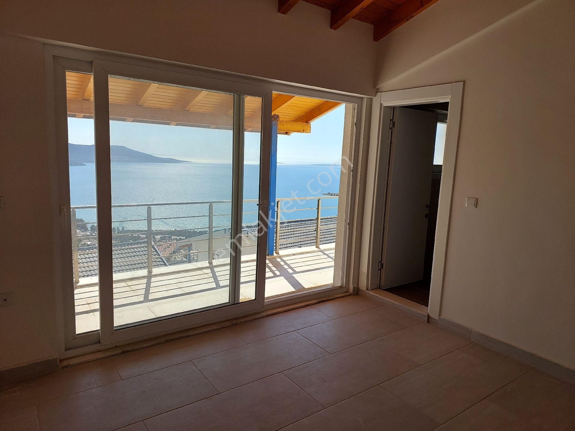 3+1 Villa Denize 600m Panoramik Deniz Doğa Manzaralı Otoparklı - Görsel 32