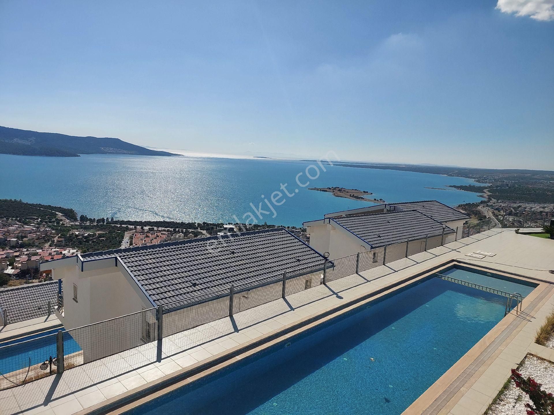 3+1 Villa Denize 600m Panoramik Deniz Doğa Manzaralı Otoparklı - Görsel 6
