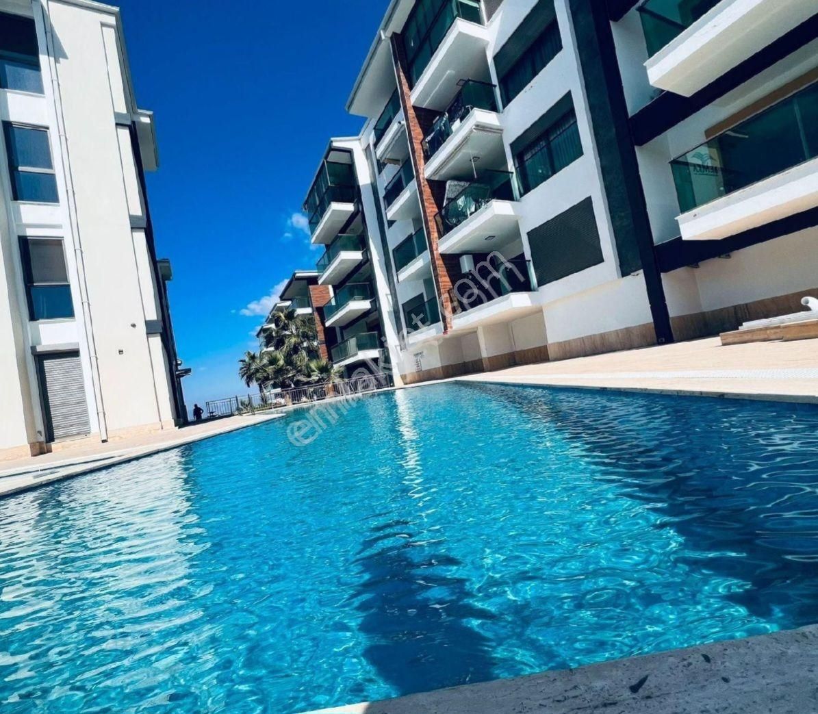 Değirmendere Mevkiinde Bemka Loca Sitesinde Deniz Manzaralı 2+1 Kiralıkdaire - Görsel 9