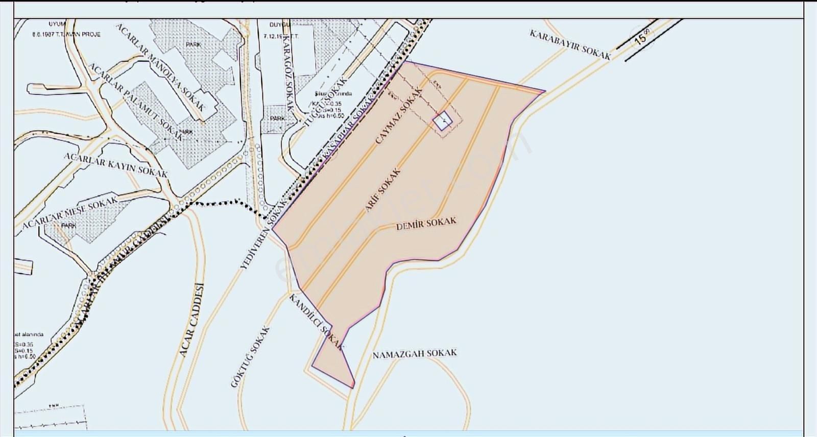 Sarıyer Zekeriyaköyde 46.604 M² Hisseli Arsa