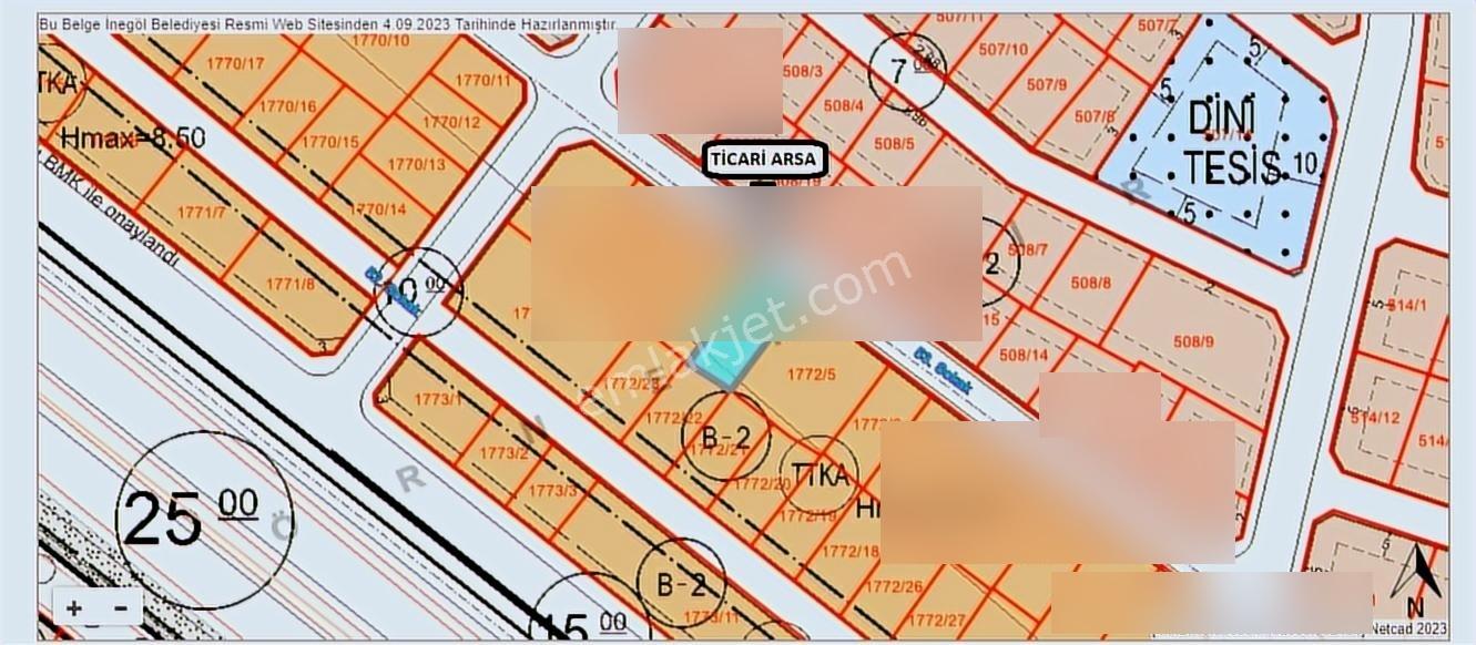 Ulucan'da Mobiliyum Avm Ye Yakın Ticari Arsa - Görsel 9
