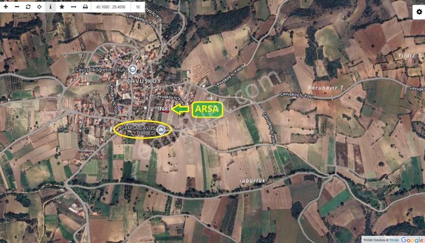 Ulucan'dan İnegöl Çavuşköy Mahallesin'de Satılık Arsa - Görsel 7