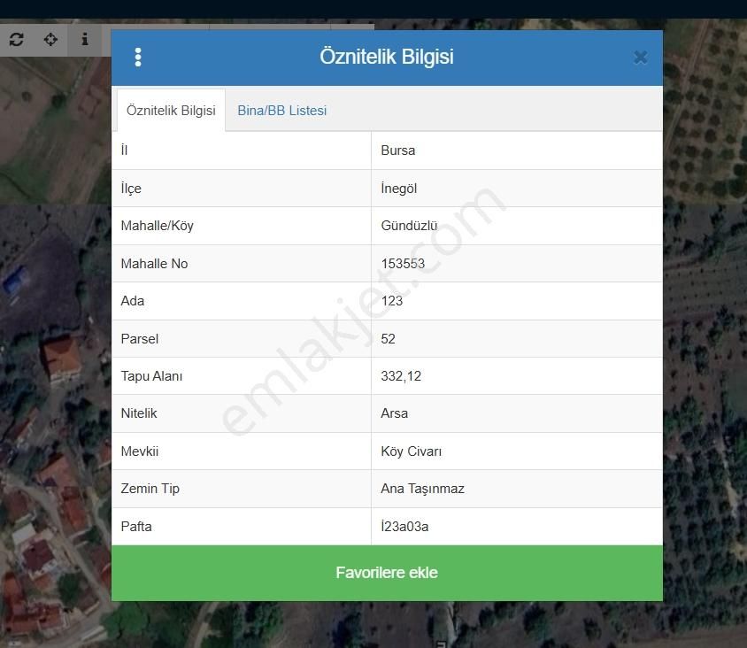 Ulucan'dan İnegöl Gündüzlü De Satılık Köşe Parsel - Görsel 6