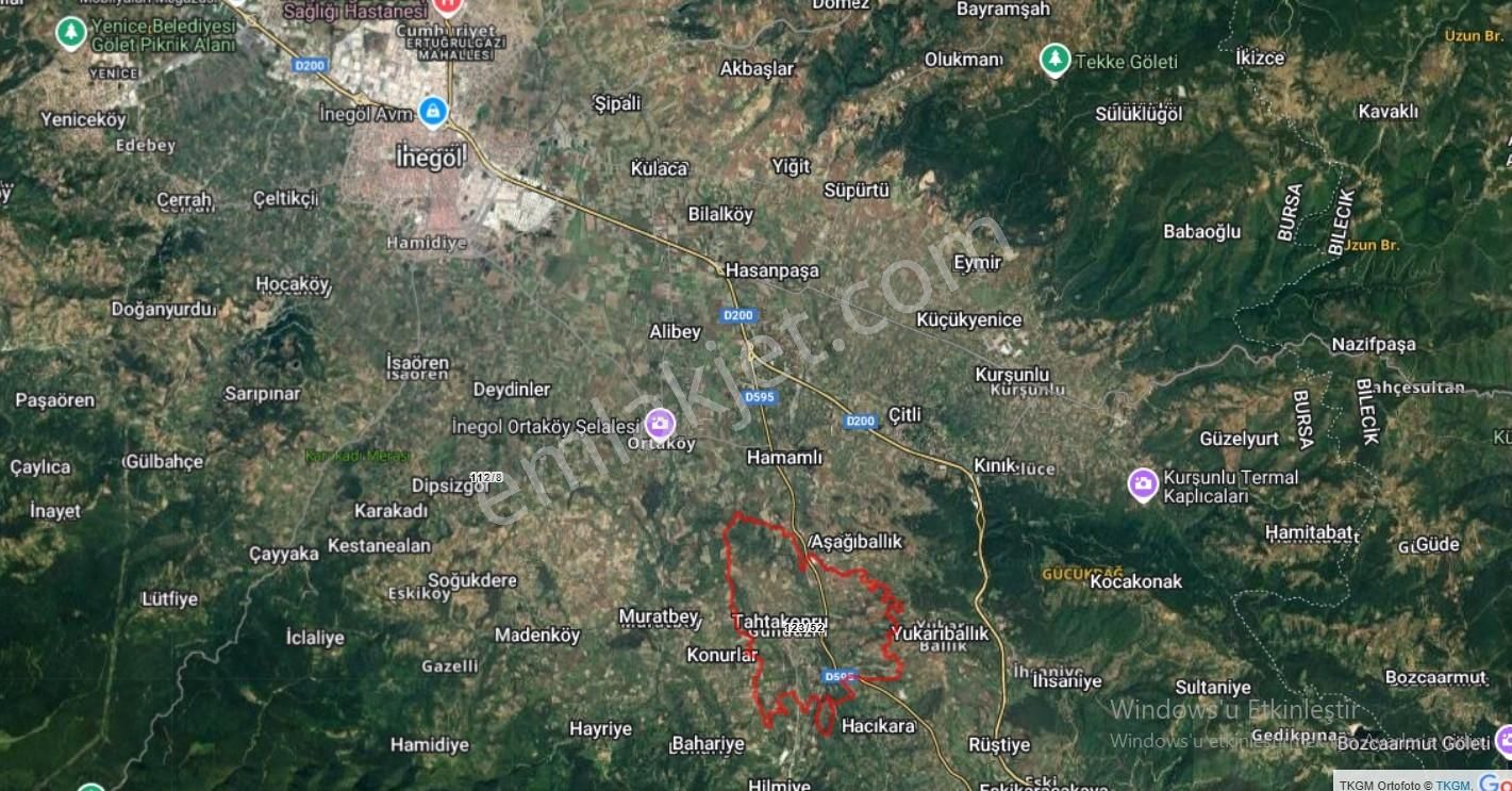 Ulucan'dan İnegöl Gündüzlü De Satılık Köşe Parsel - Görsel 7