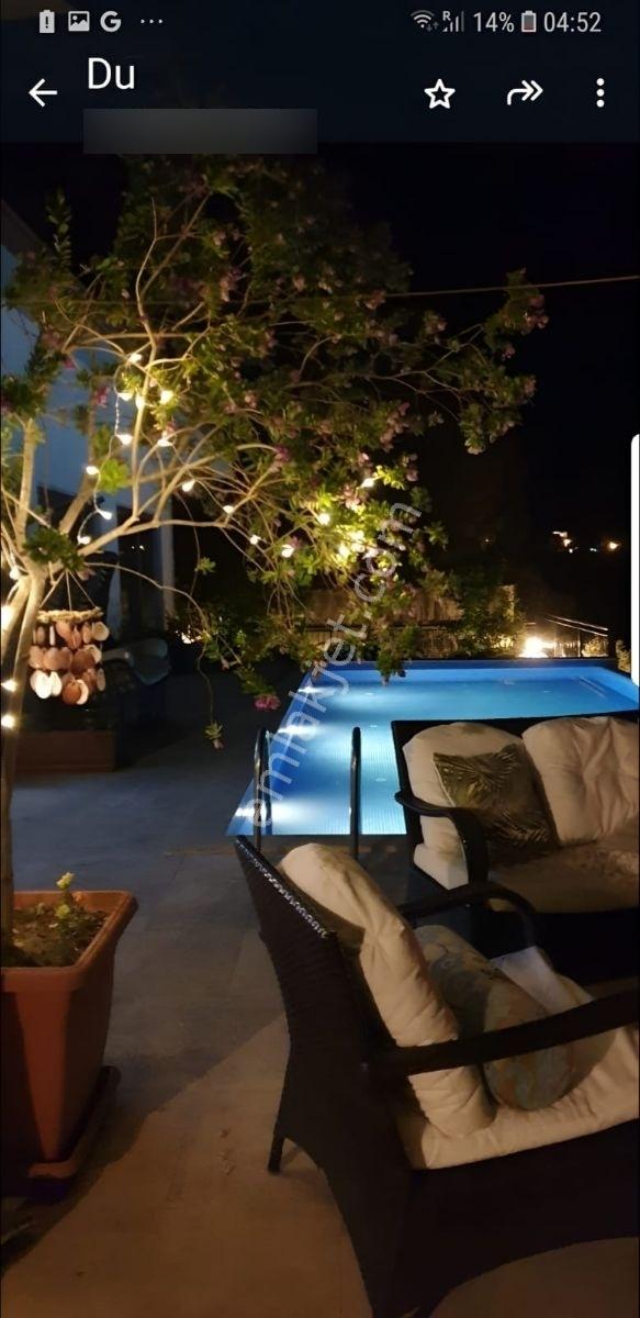 Kaş Kalkan İslamlar Da Deniz Manzaralı 3+1 Satılık Müstakil Vill - Görsel 23