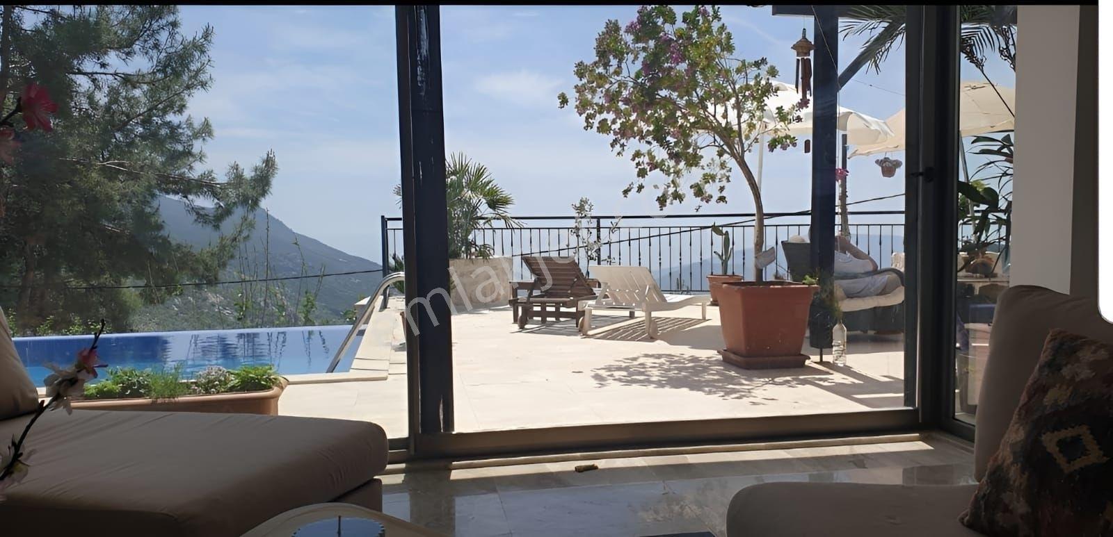 Kaş Kalkan İslamlar Da Deniz Manzaralı 3+1 Satılık Müstakil Vill - Görsel 35
