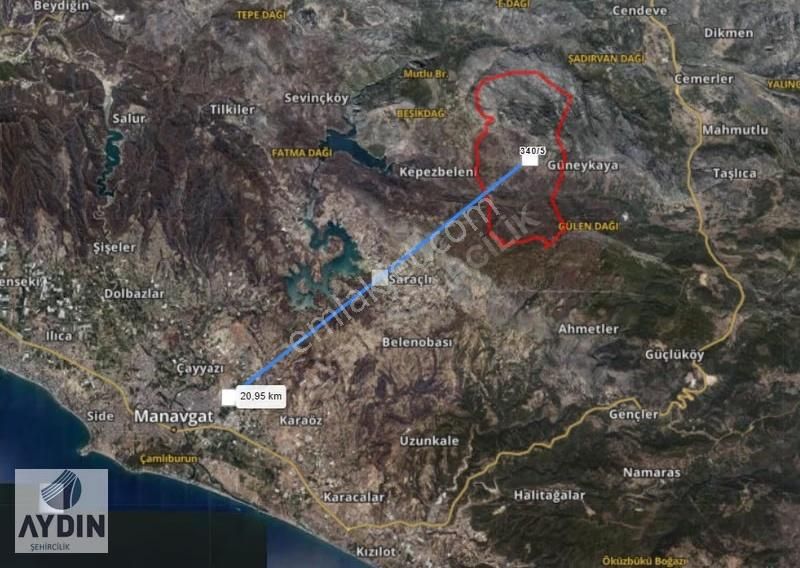 Aydın Satıyor'dan Antalya Akseki Hocaköy Mh. Satılık Tarla - Görsel 6
