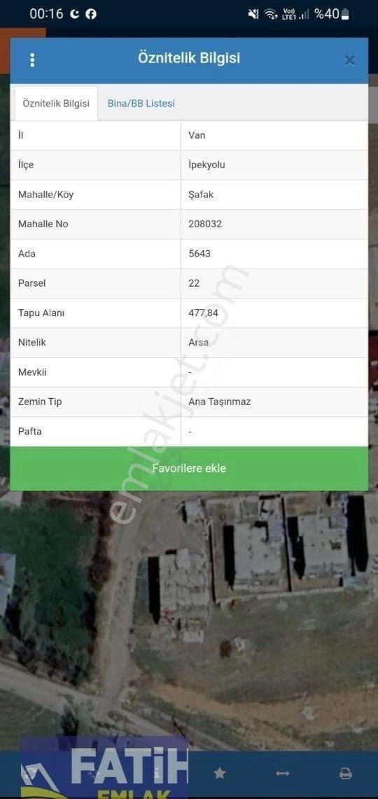 İpekyolu Şafak Mah Sihke Gölüne Yakın Harika Bir Arsa 480 M2 4 Kat İmarlı Müstakil Arsa Satılıktır‼ - Görsel 4