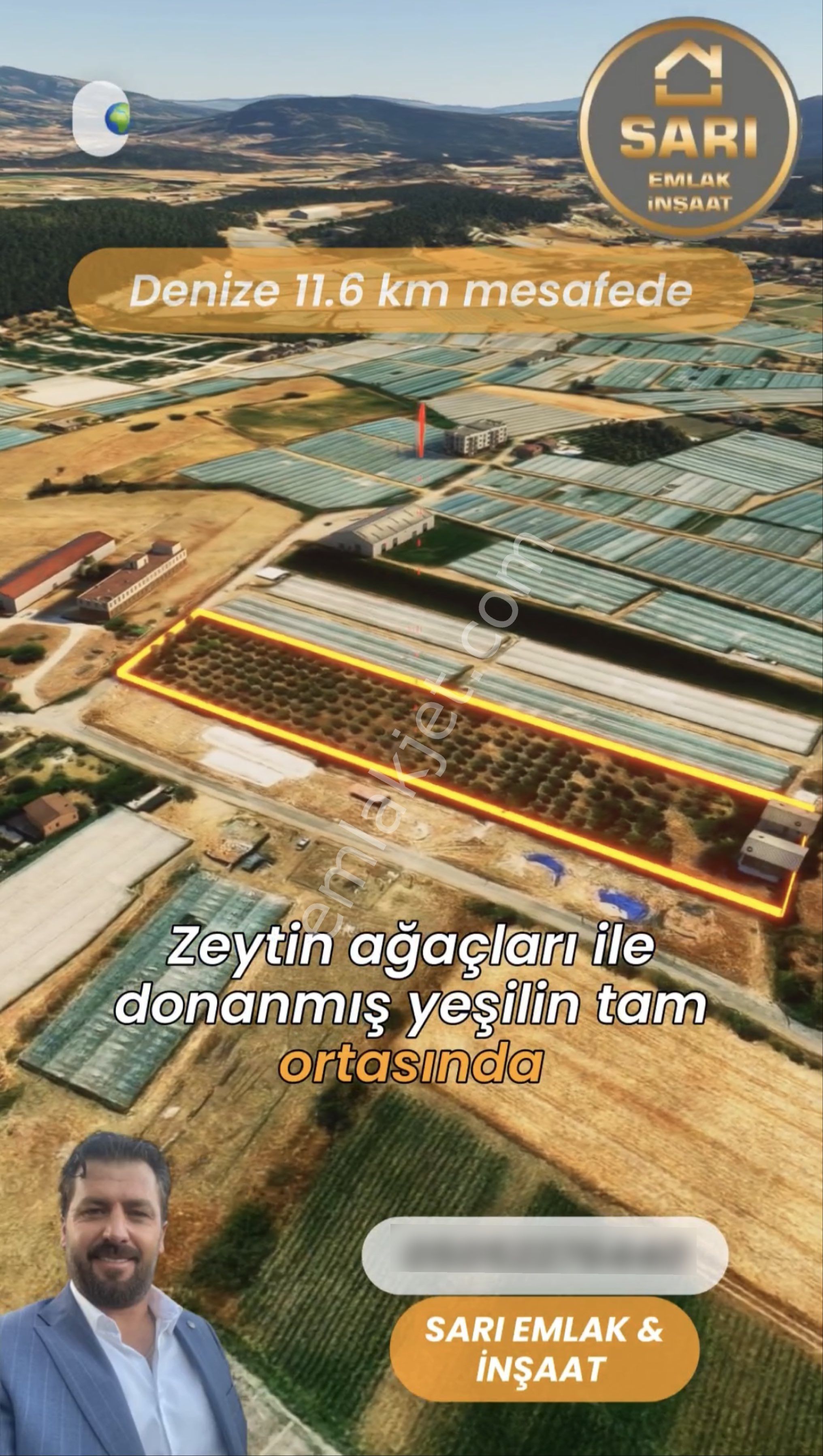 İzmir Memderes Çamönü Mahallesi Emsalsiz Tarla - Görsel 2