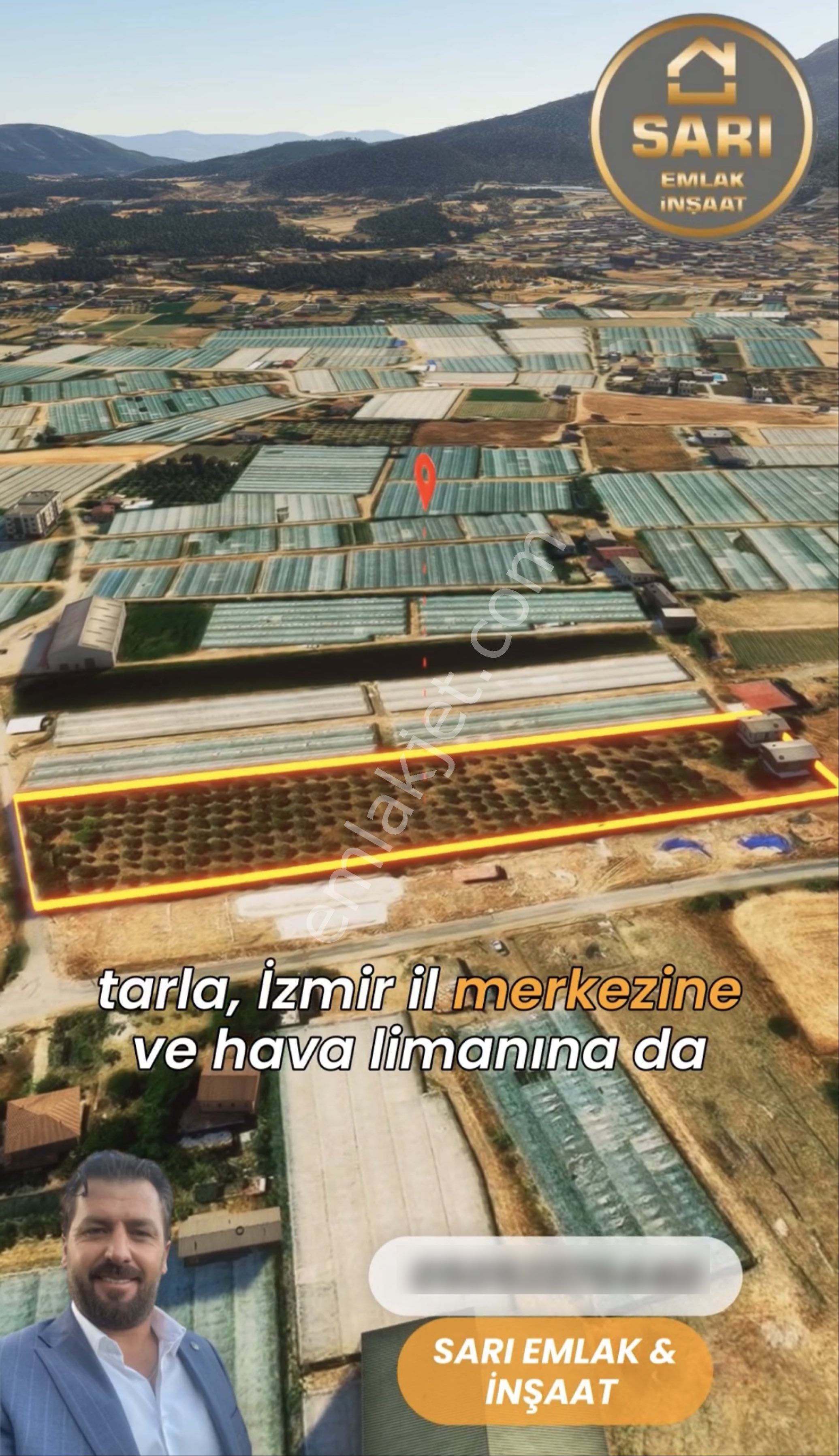 İzmir Memderes Çamönü Mahallesi Emsalsiz Tarla - Görsel 7