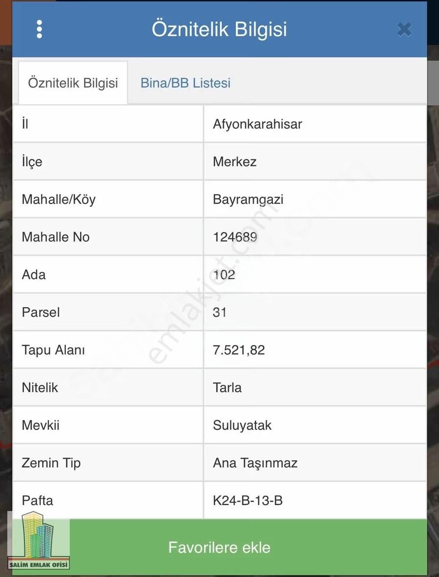 Salim Grp Emlaktan Kütahya Yolu Üzeri 4adet Fırsat Satılık Tarla - Görsel 3