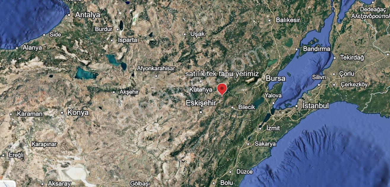 F.akboga Bilecik Kızılcapınar'da Satılık Tek Tapu Tarla 3211 M2 - Görsel 9